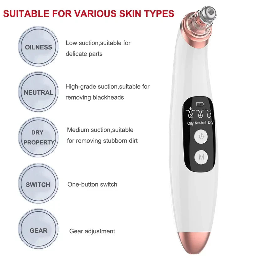 Electric blackhead remover